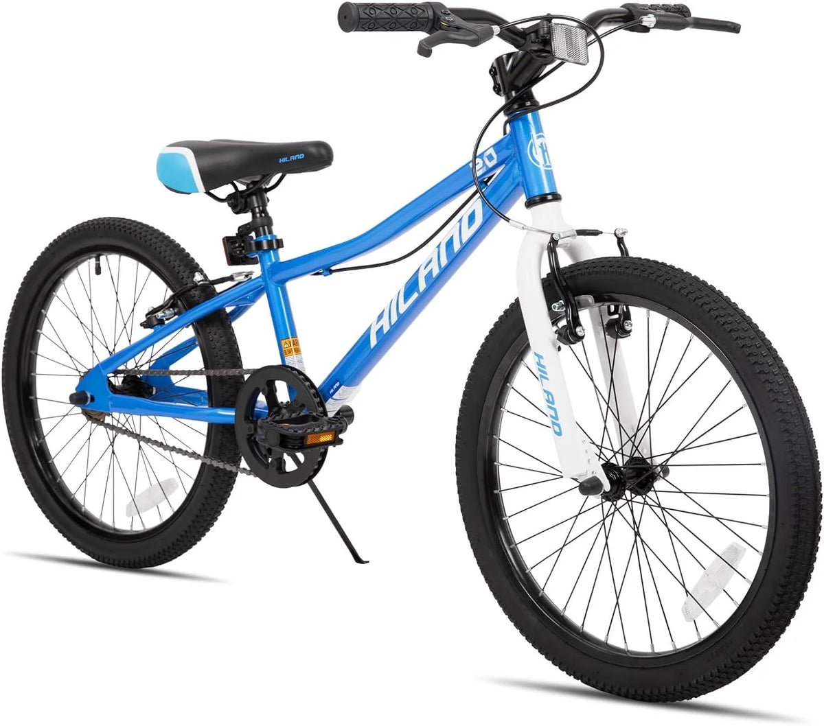 20 inch Kids Mountain Bike with Dual Handbrakes Kickstand Pink F7423