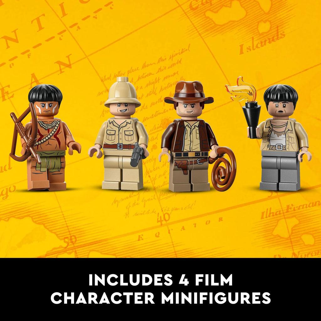 Building Project with 4 Minifigures T73132