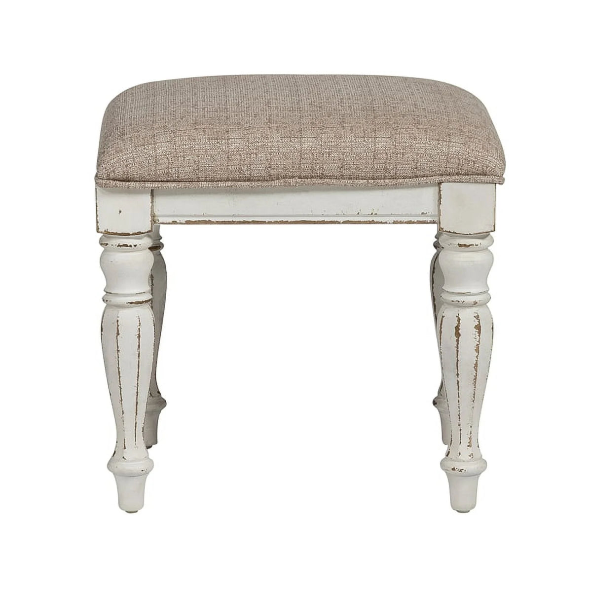 White Vanity Stool Z478151