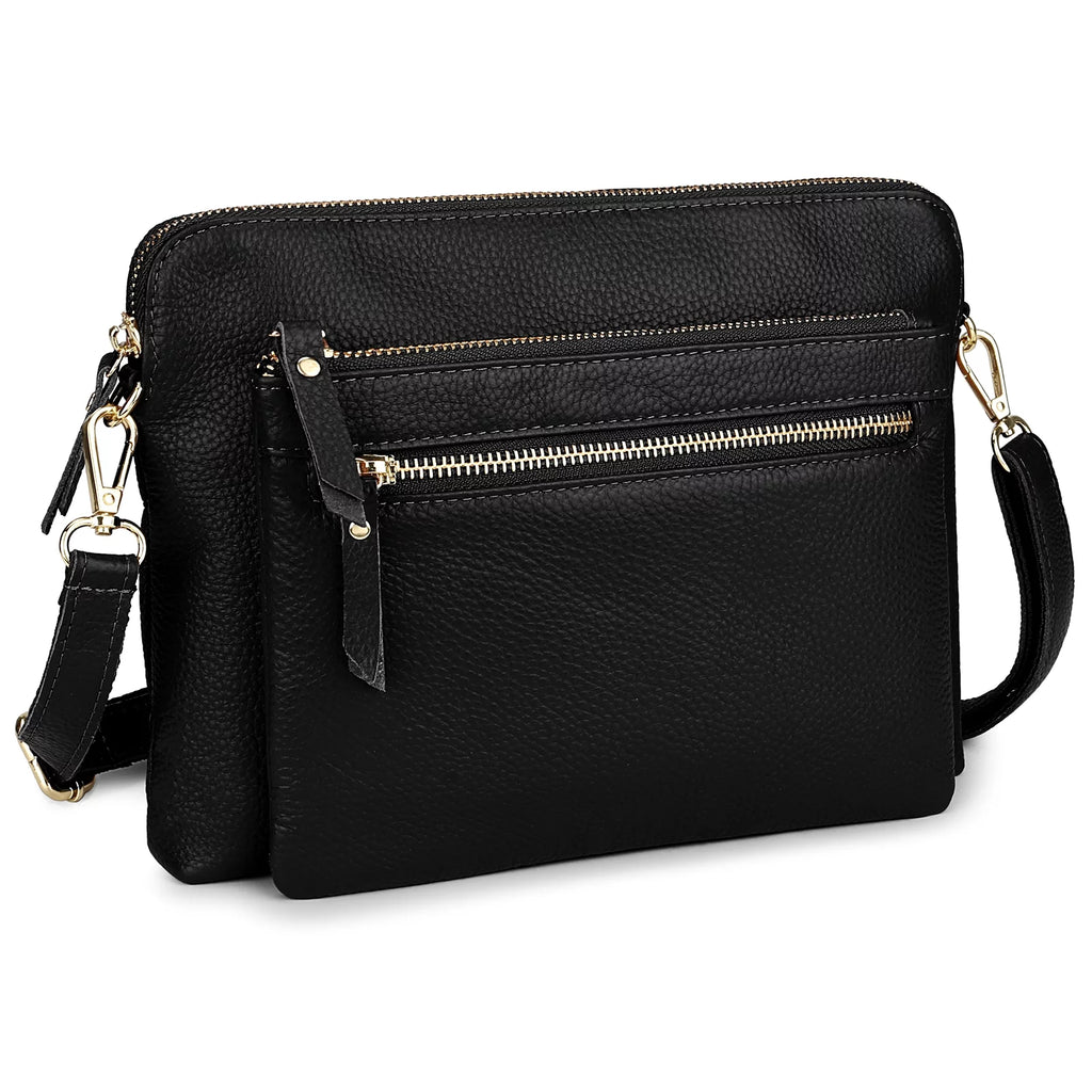 Genuine Leather Crossbody Bag F4225