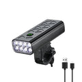 8LED Rechargeable Bike Front Headlight with 5 Modes Z6036