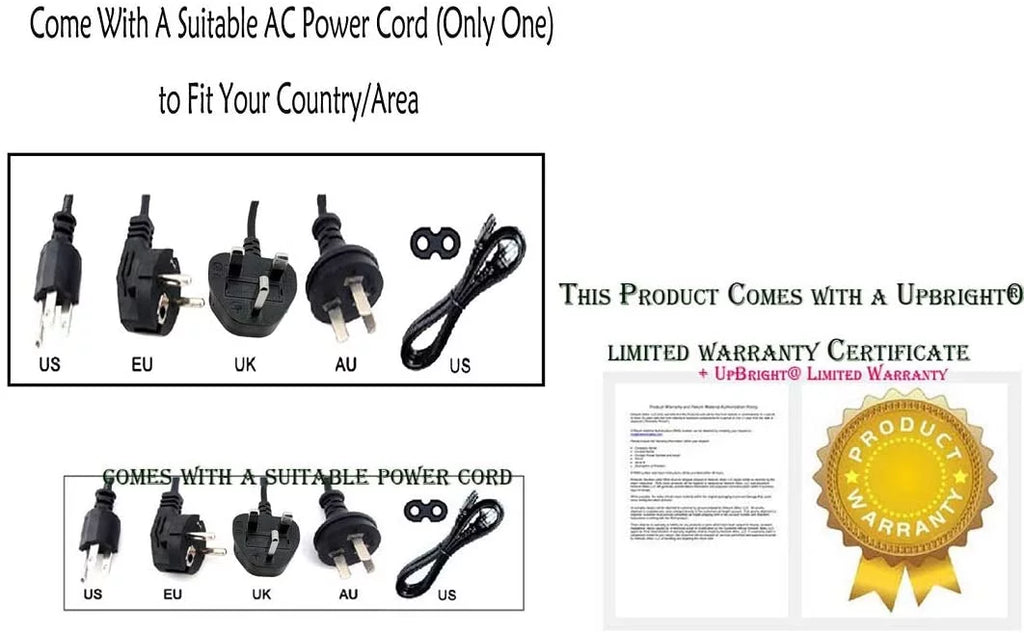 AC Adapter DC Power Supply Cord Charger PSU F6468