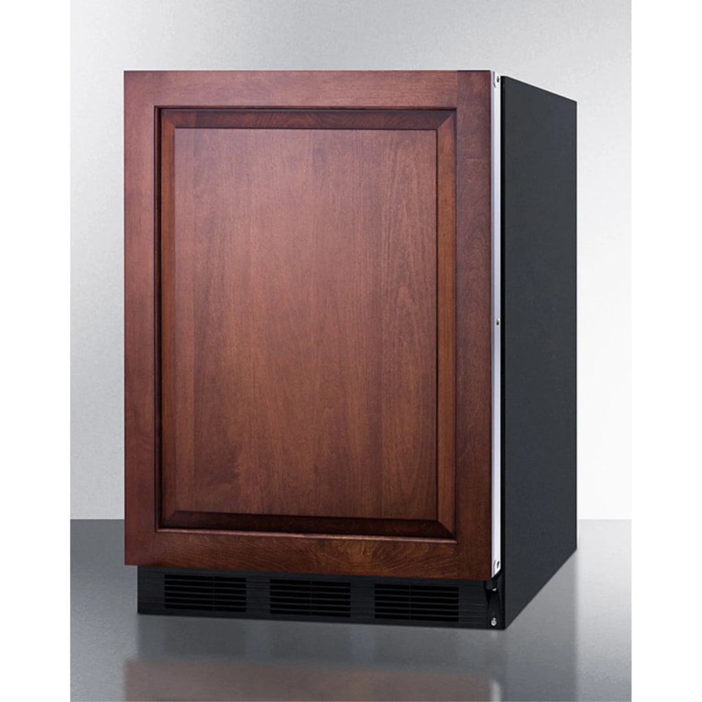 ADA compliant built-in undercounter all-refrigerator with auto defrost and black cabinet I89950