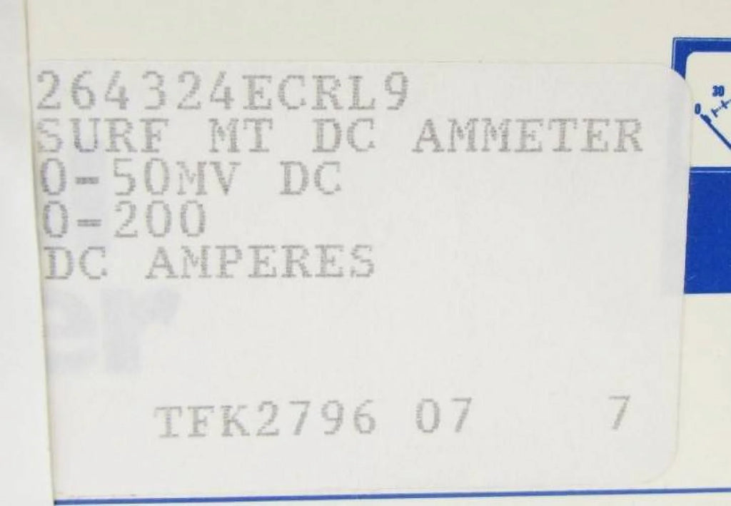 0-200 DC Ammeter H561