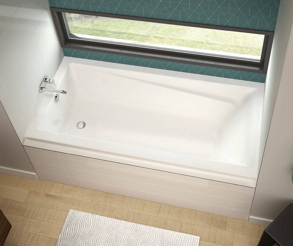 60in x 32in Soaking Bathtub with Right Hand Drain A368089