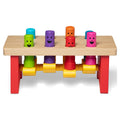 Wooden Pounding Bench Toy With Mallet P886