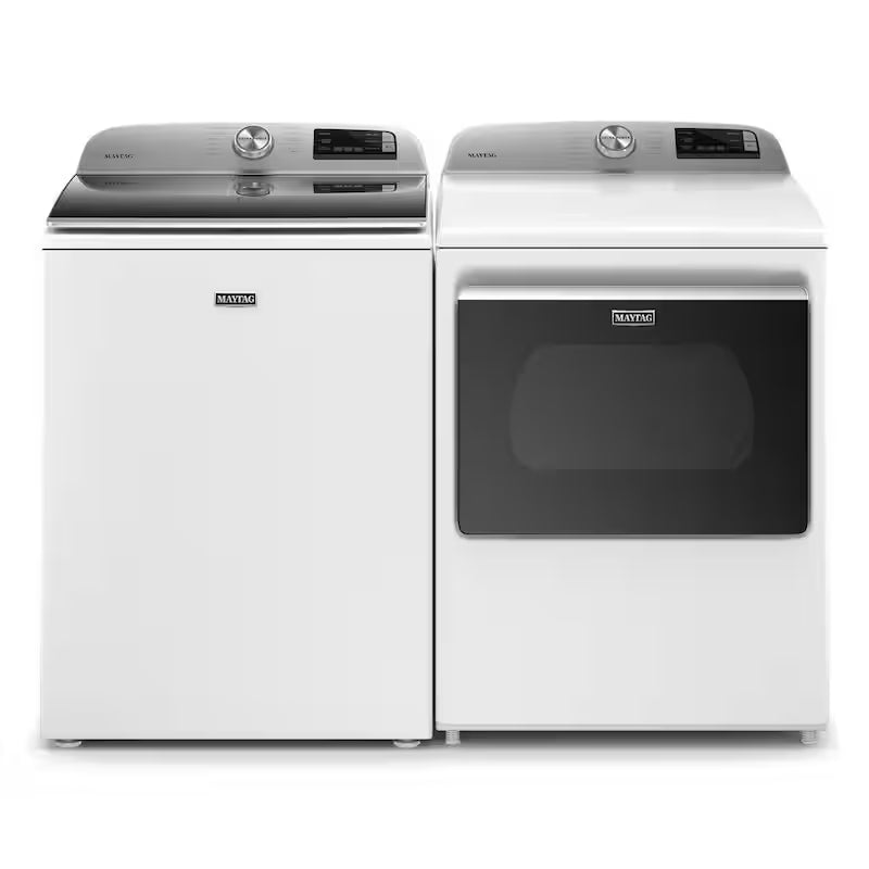 7.4 cu. ft. White Electric Dryer with Hamper Door J170648
