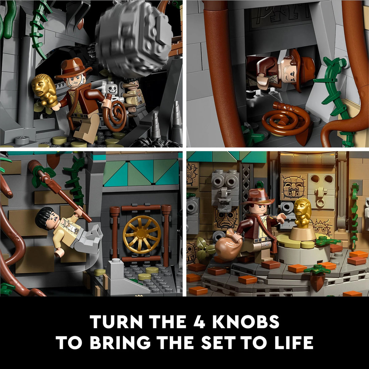 Building Project with 4 Minifigures T73132