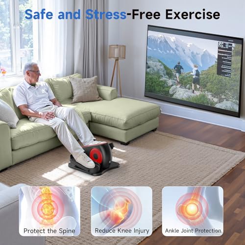Under Desk Elliptical Exercise Machine with Remote Control M85050