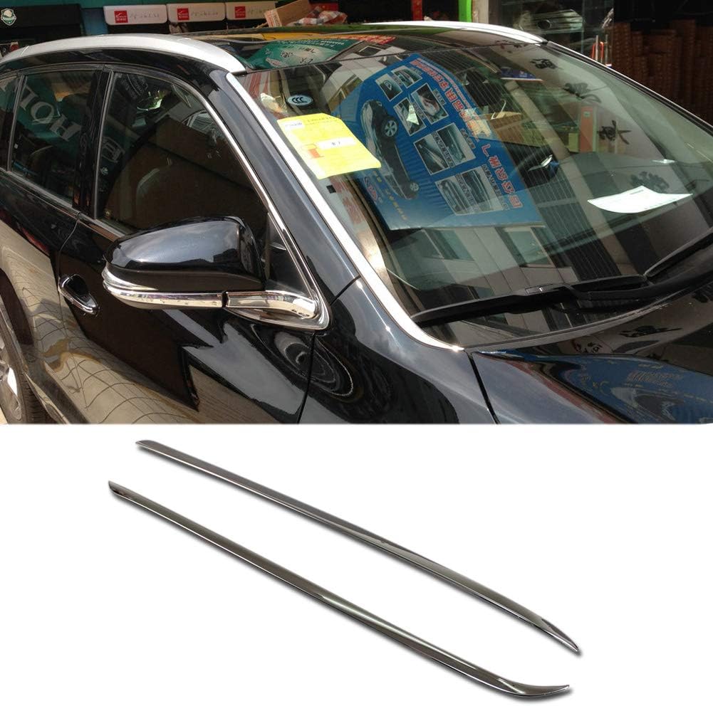 Stainless Steel Windshield Side Window Cover Trim Pack of 2 H2775
