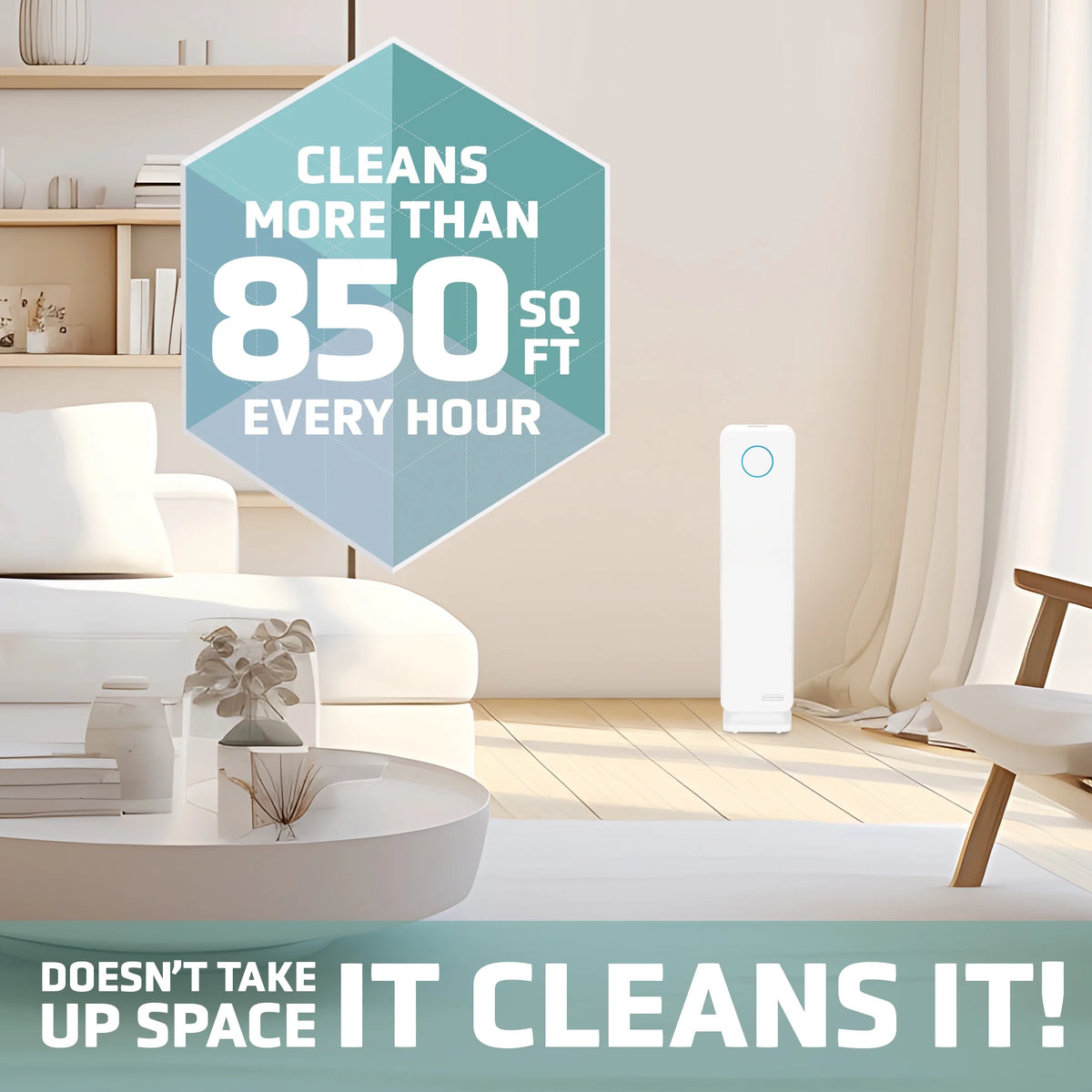 Tower Air Purifier with HEPA Filter P87965