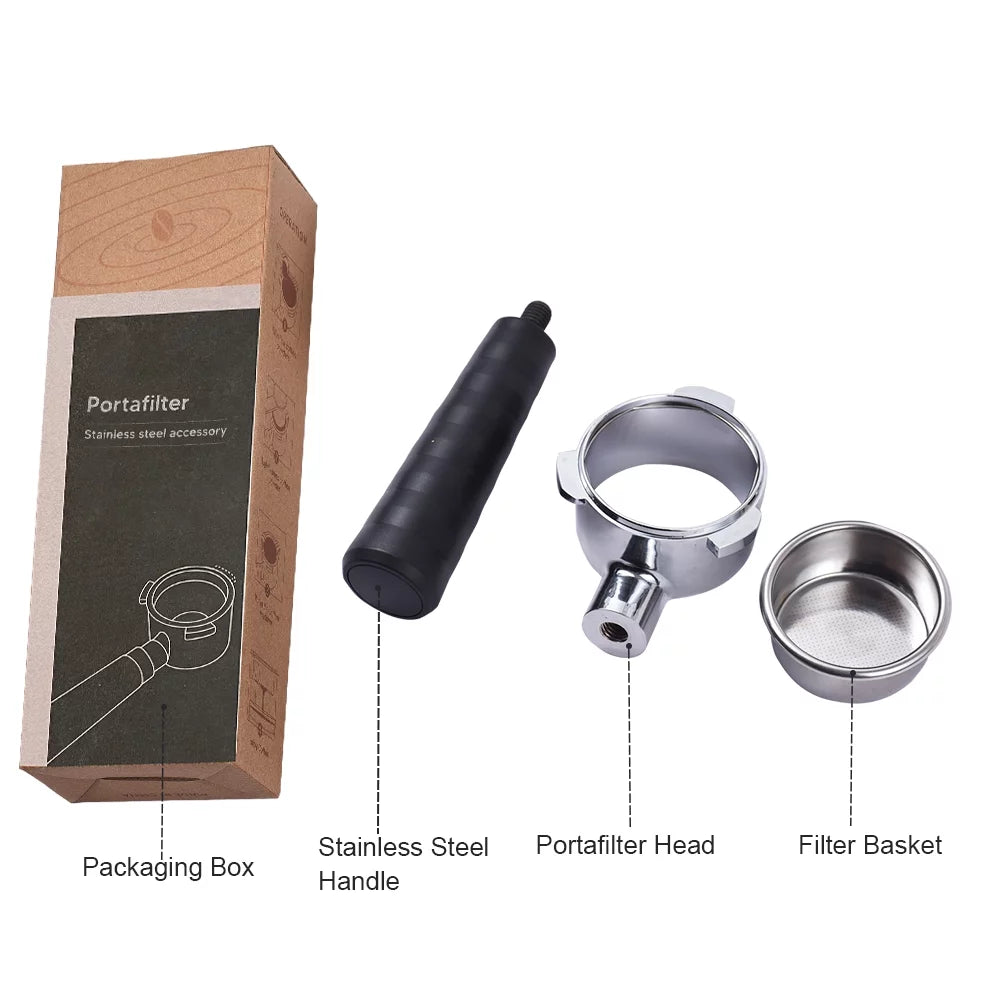 54mm Bottomless Portafilter with Filter Basket M10418