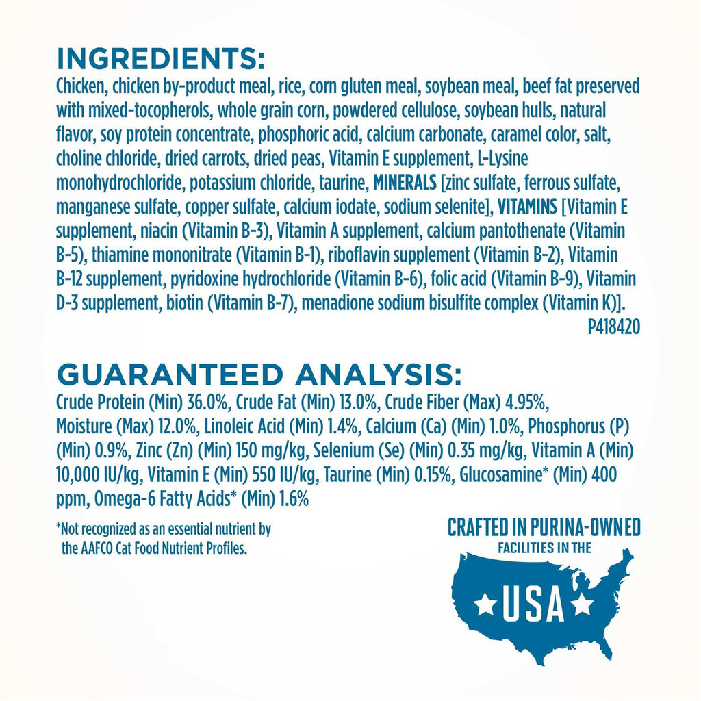 High Protein Natural Senior Dry Cat Food B179828