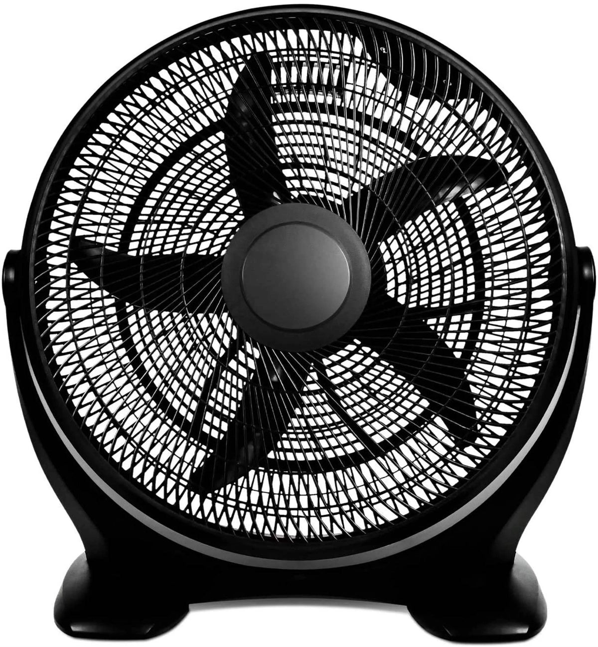 14 Inch 3-Speed Plastic Floor Fan, Black I524