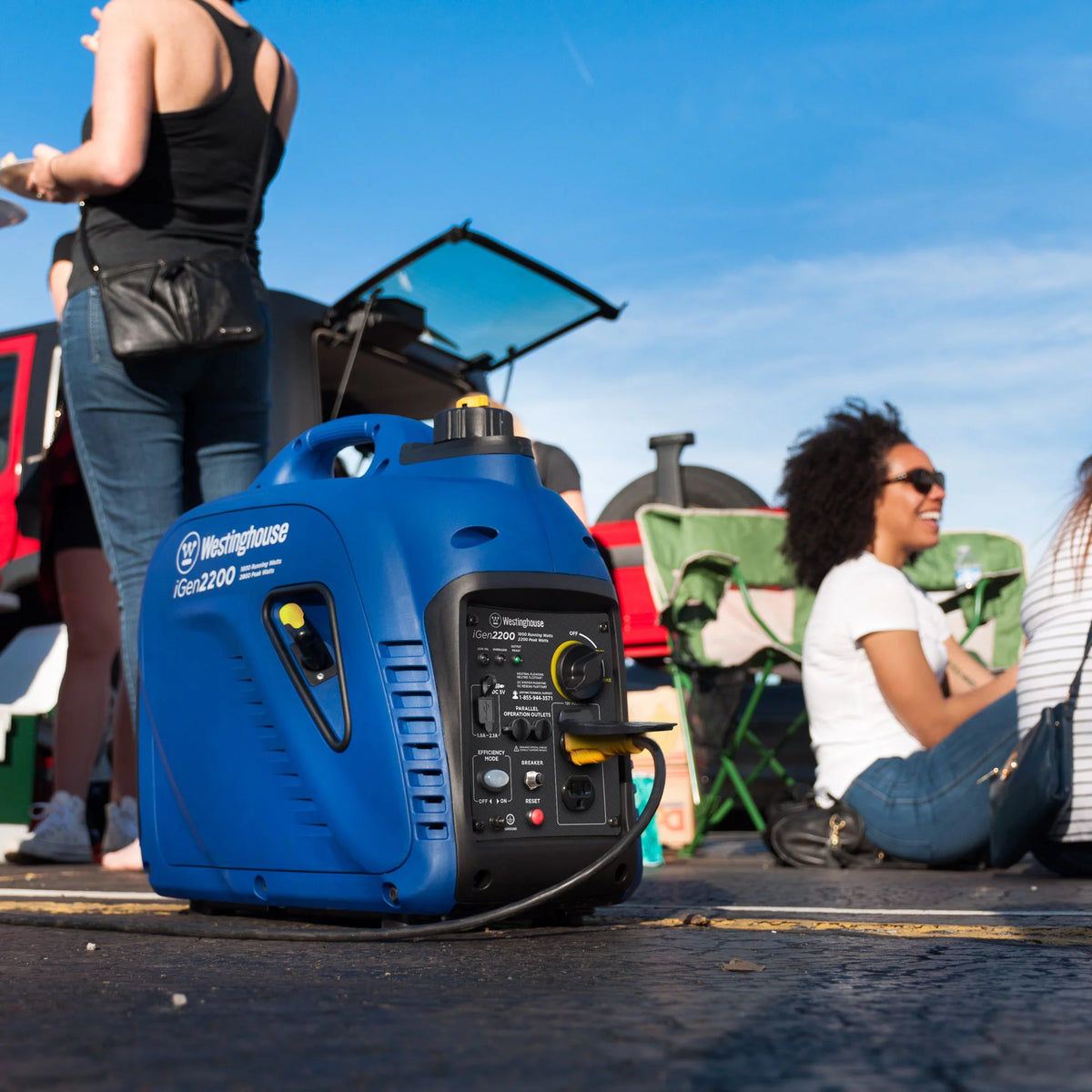 2200 Peak Watt Portable Gas Inverter Generator Q771