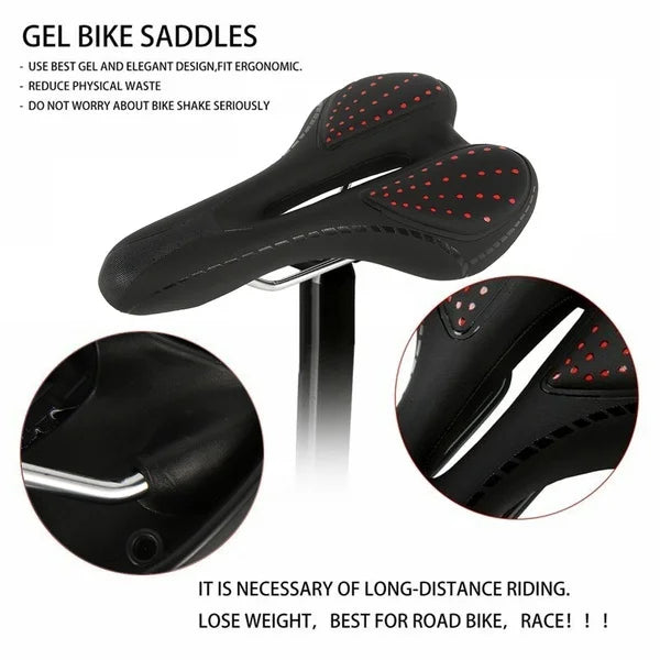 Soft Thickened Gel Bike Saddle Seat Cushion W227804