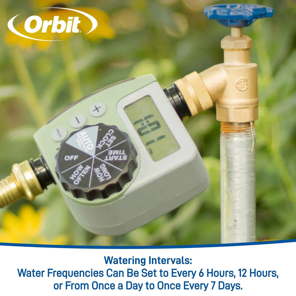 Brass Swivel Programmable Hose Faucet Timer D517