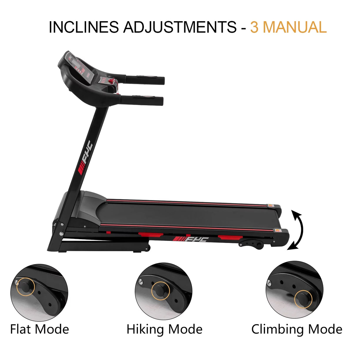 Folding Electric Treadmill with Incline S290947