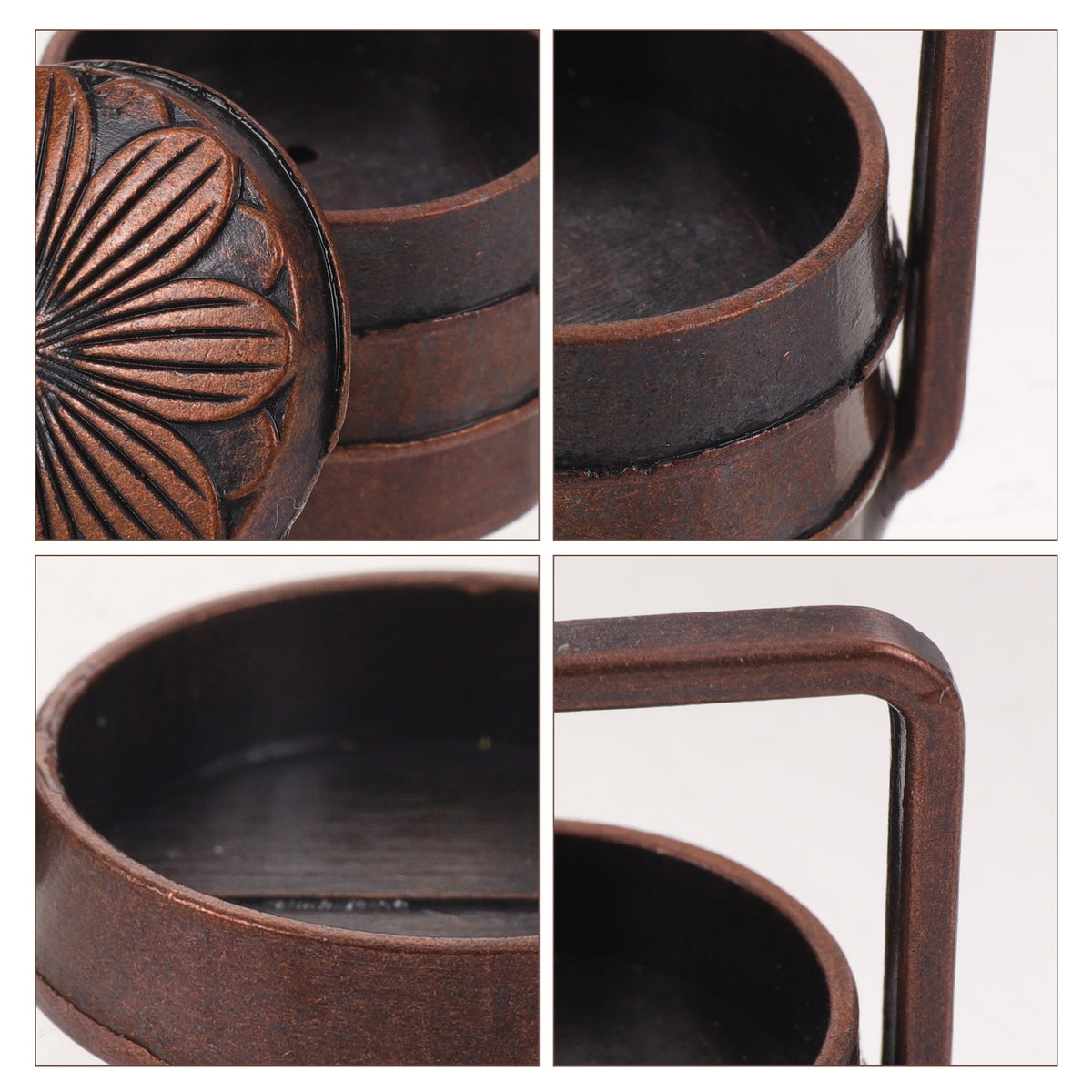 Small Metal Basket Miniature Doll House Decor N150237