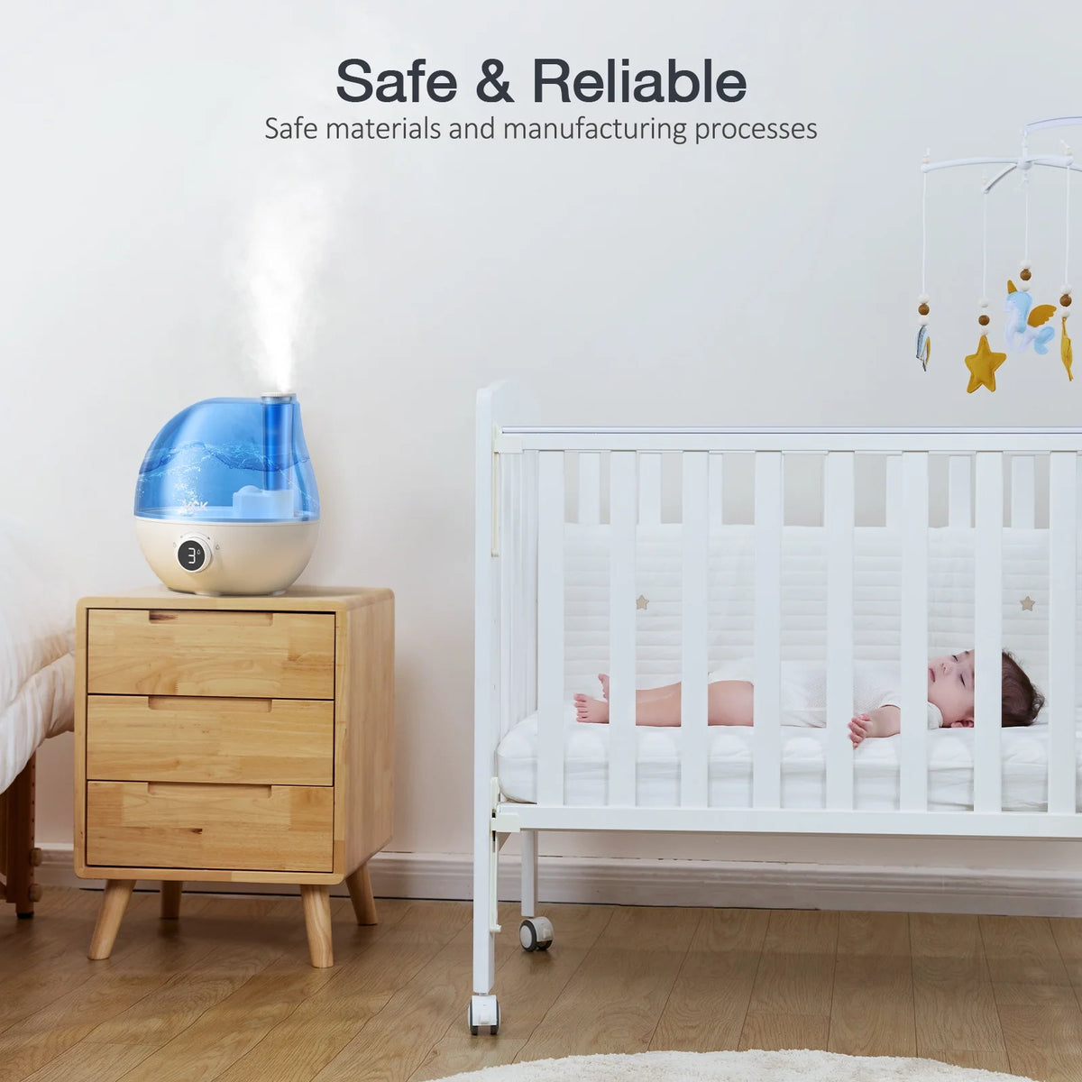 2.3L Ultrasonic Cool Mist Humidifier X606