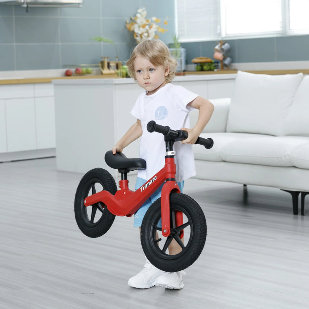 Red No Pedal Toddler Balance Bike 12 Inflated Tire T198440
