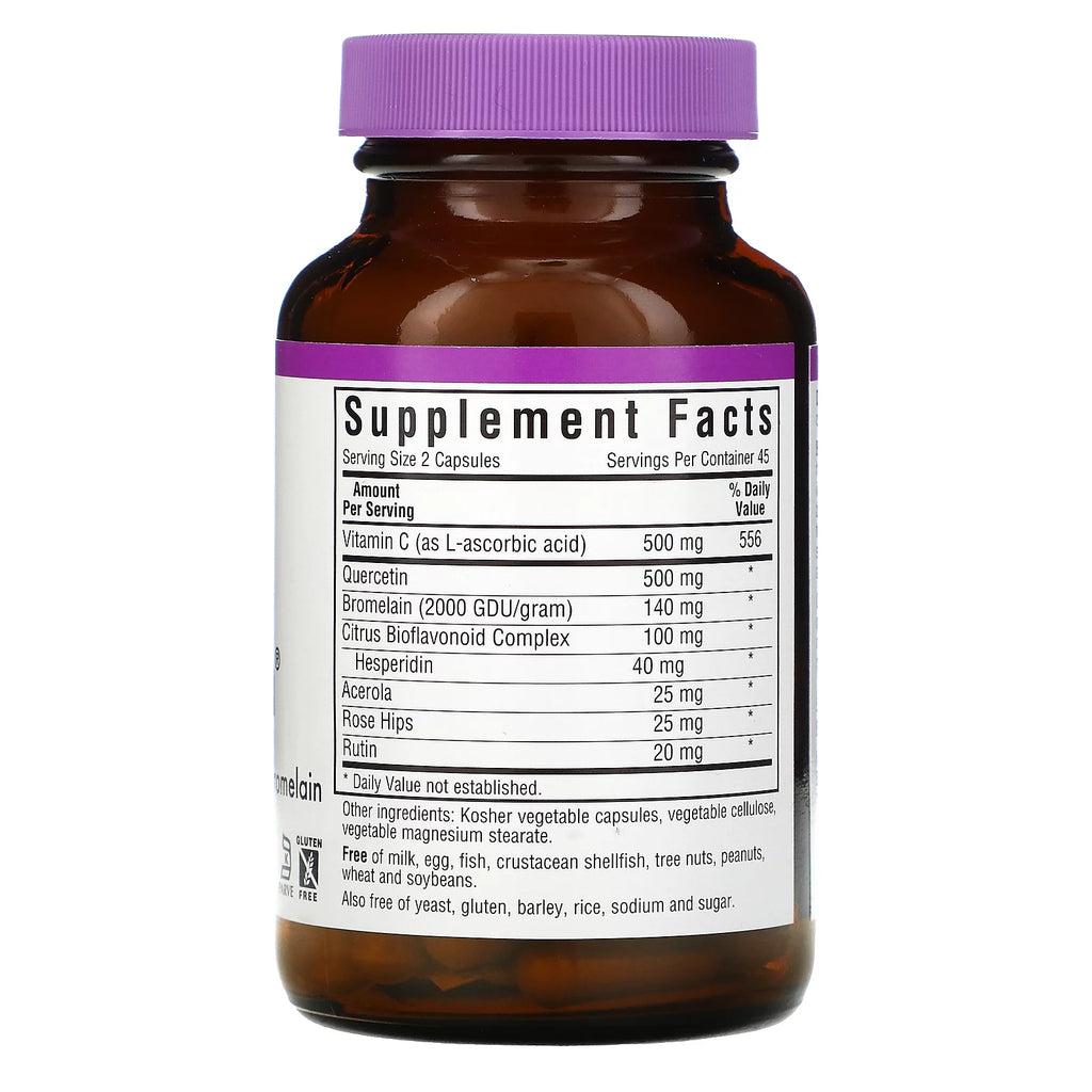 Quercetin 90 Vegetable Capsules F363