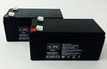 12V 3.4 Ah Replacement Battery 2 Pack X25482