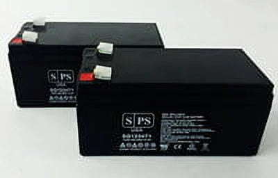 12V 3.4 Ah Replacement Battery 2 Pack X25482