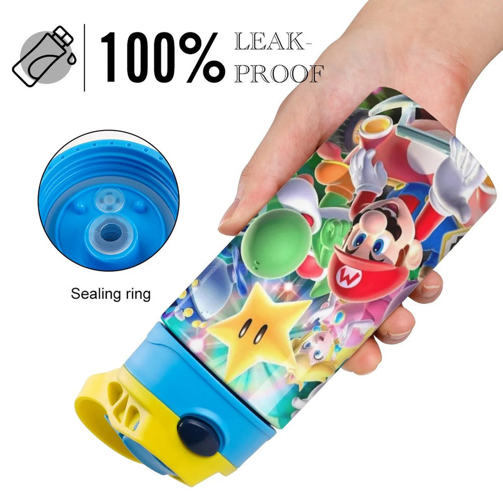 Insulated Stainless Steel Water Bottle with Straw X2593