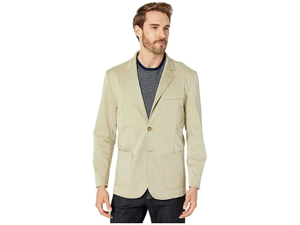 Khaki Stretch Sateen Blazer H681849