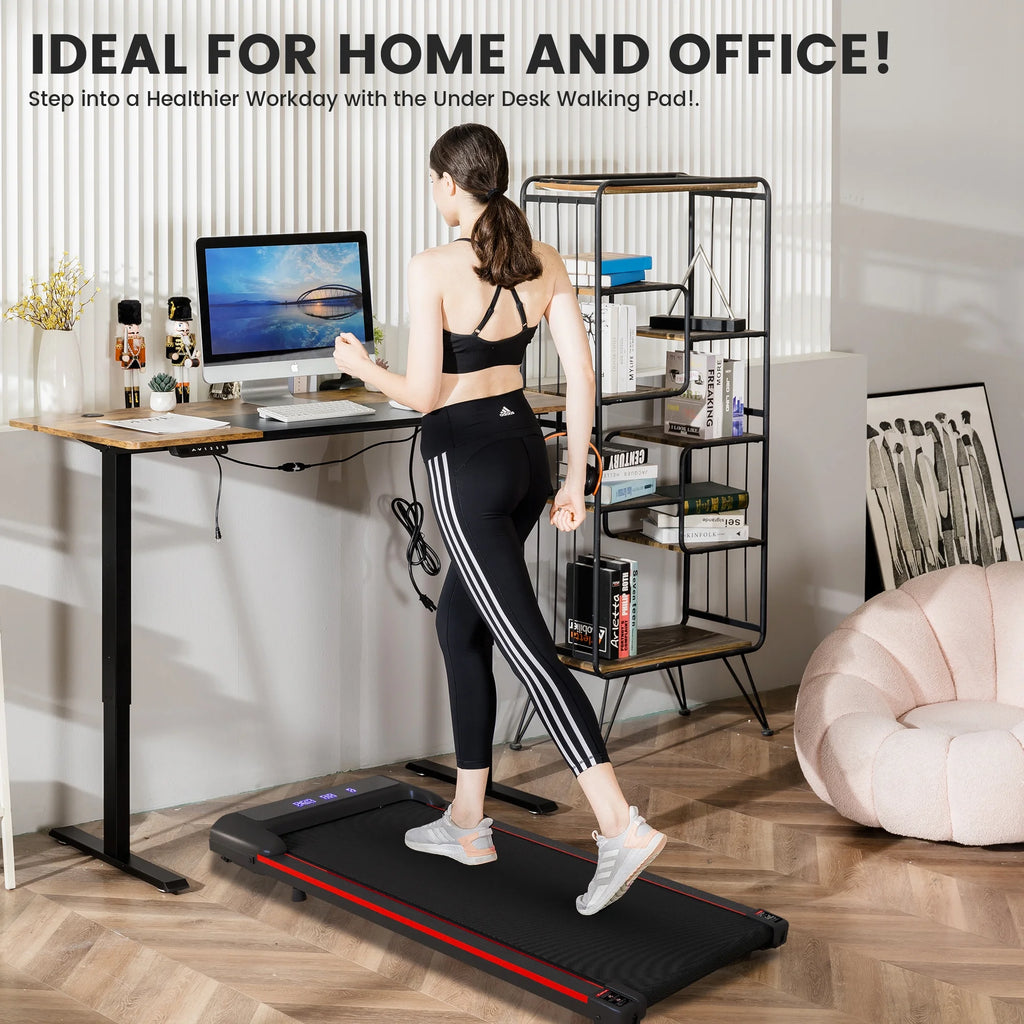 2.5HP Portable Electric Walking Pad Treadmill J19135