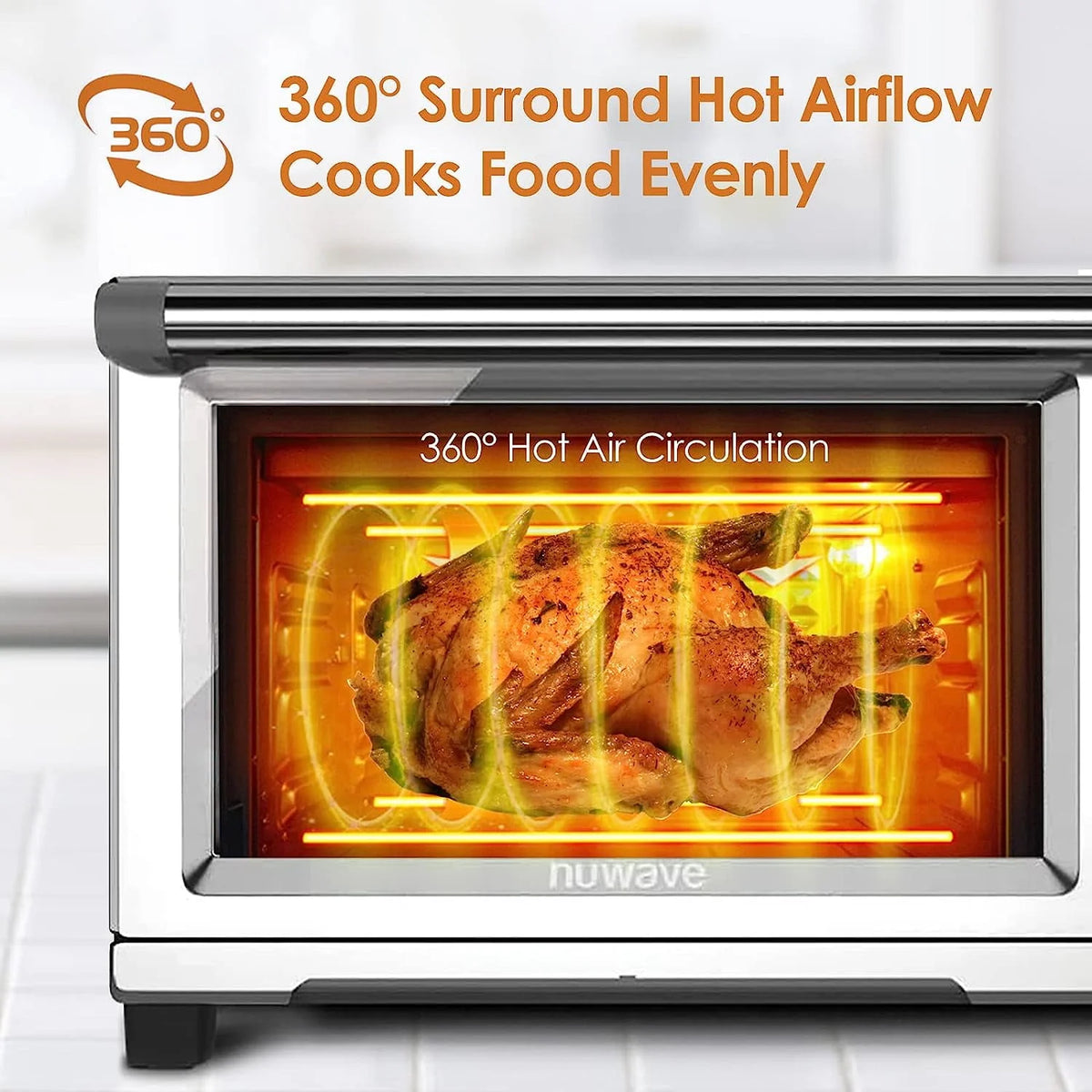30-Qt 12-in-1 Air Fryer Toaster Oven L2094