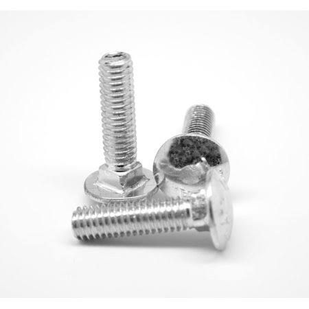 5/8 inch-11 x 6 1/2 inch Coarse Thread Grade 5 Carriage Bolt Medium Carbon Steel Zinc Plated Pk 37 W9894