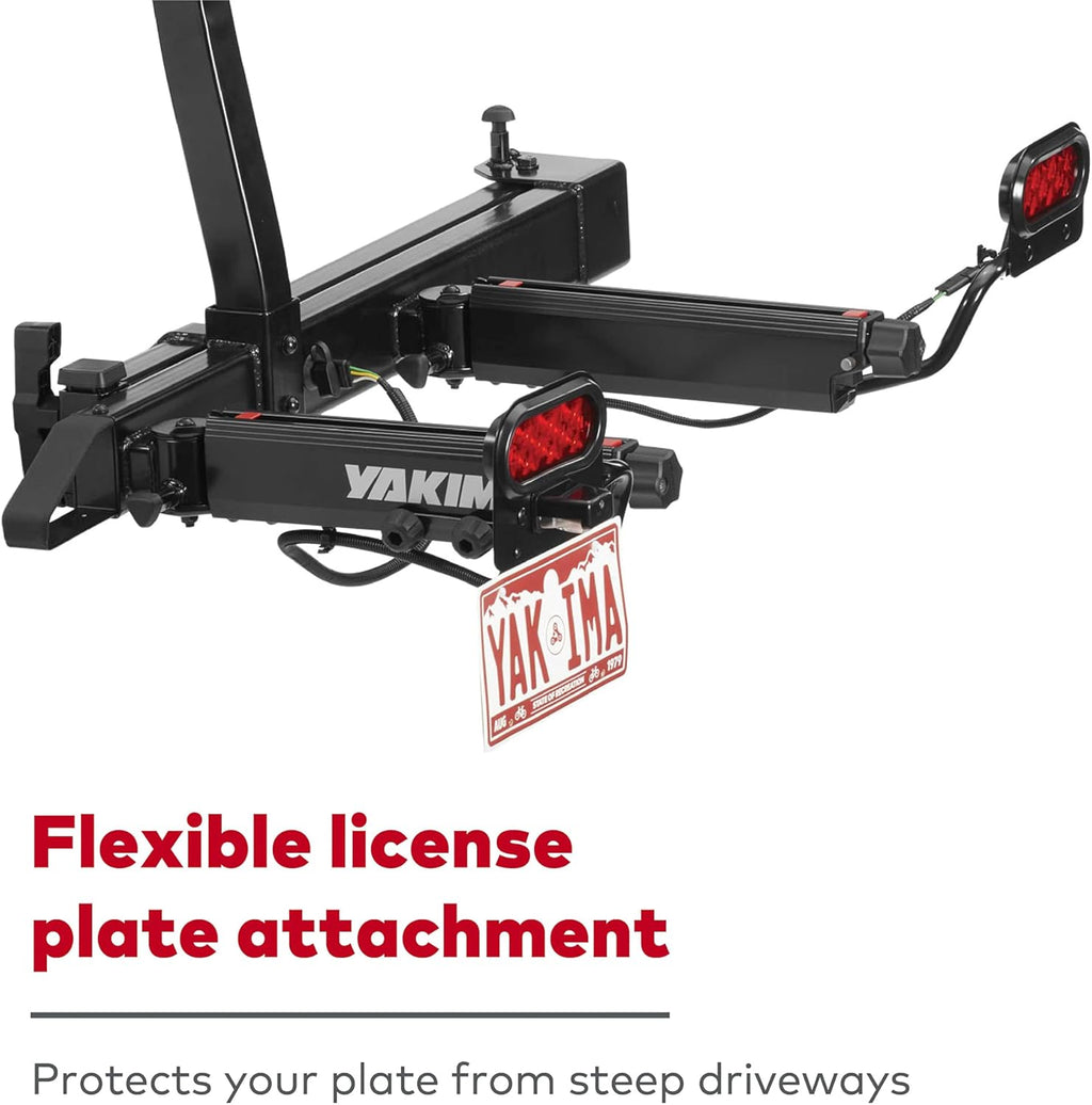 License Plate and Tail Lights Accessory for EXO Hitch Rack System D718201