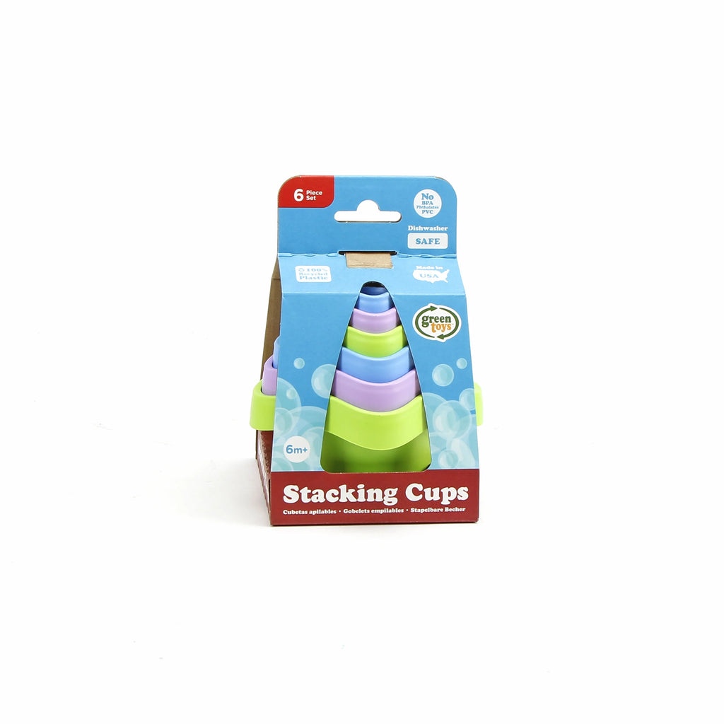 Stacking Cups Bath Toy Made from 100% Recycled Plastic W728