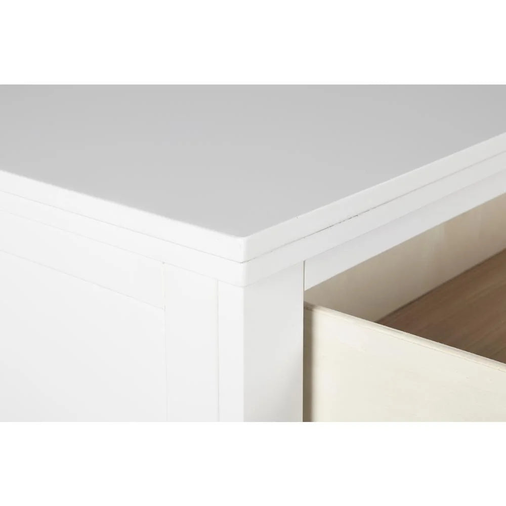 White Solid Wood Chest I35135